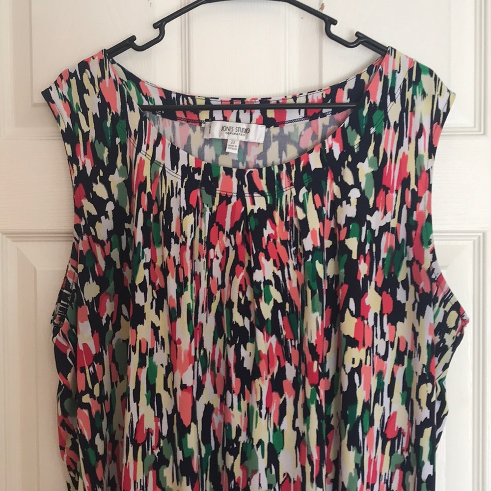 Jones Studio sleeveless shell, size 2x
